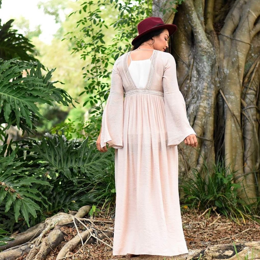 Blush Bohemian Duster - Picture 2 of 4